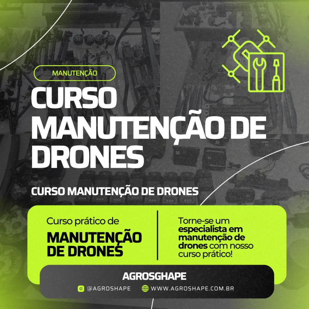 CURSO Manutenção de drones