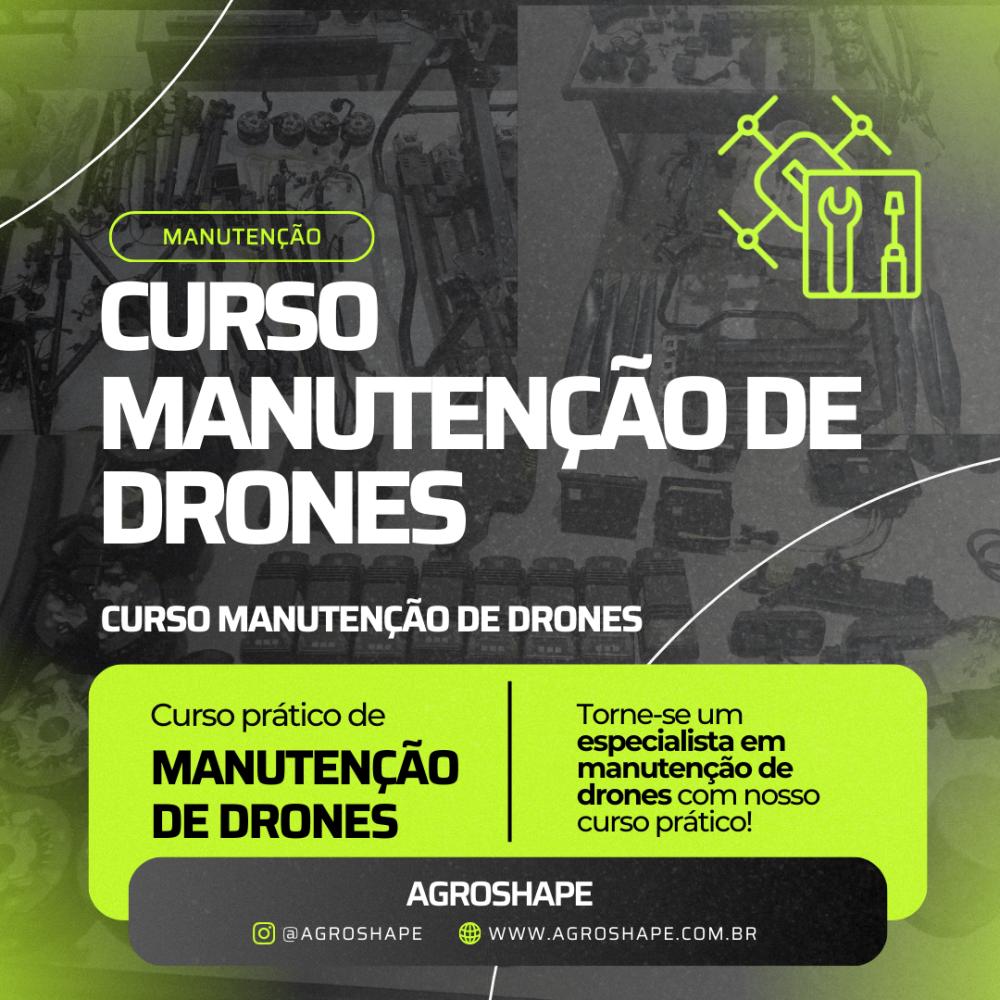 CURSO Manutenção de drones